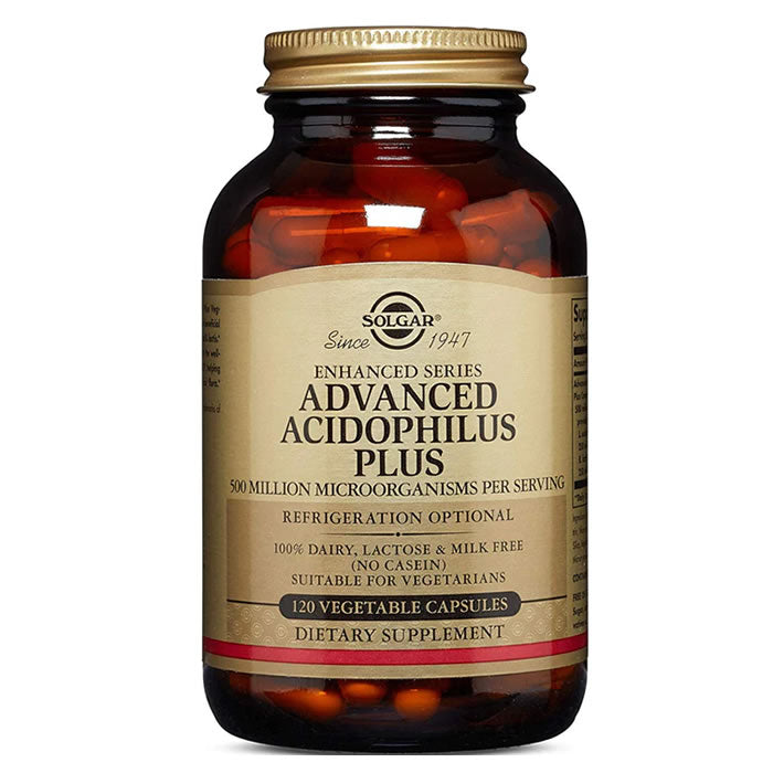 Solgar Advanced Acidophilus Plus 120 Capsules Jag Couture London - New York