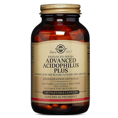 Solgar Advanced Acidophilus Plus 120 Capsules Jag Couture London - New York