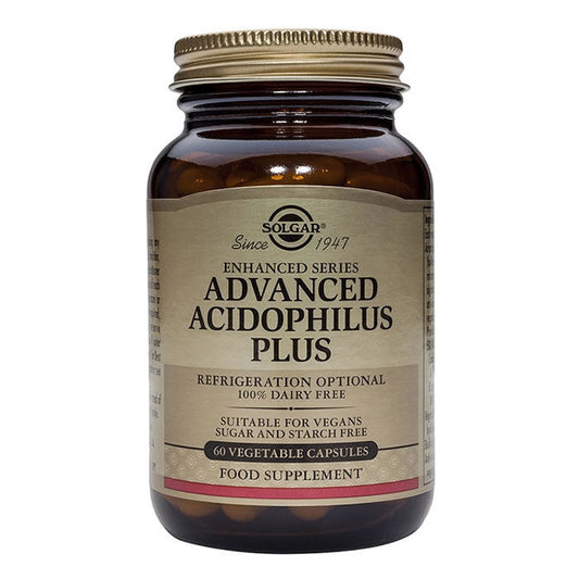 Solgar Advanced Acidophilus Plus 60 Capsules Jag Couture London - New York