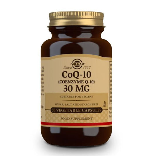 Solgar Coenzyme Q-10 30mg 30 Capsules Jag Couture London - New York