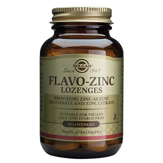 Solgar Flavo-Zinc 50 Lozenges Jag Couture London - New York