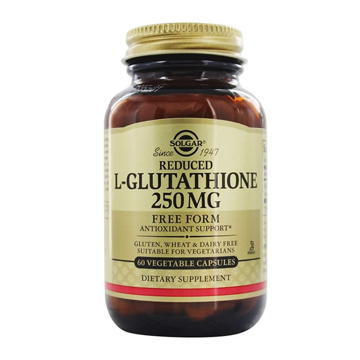 Solgar L-Glutation 250mg 60 Capsules Jag Couture London - New York