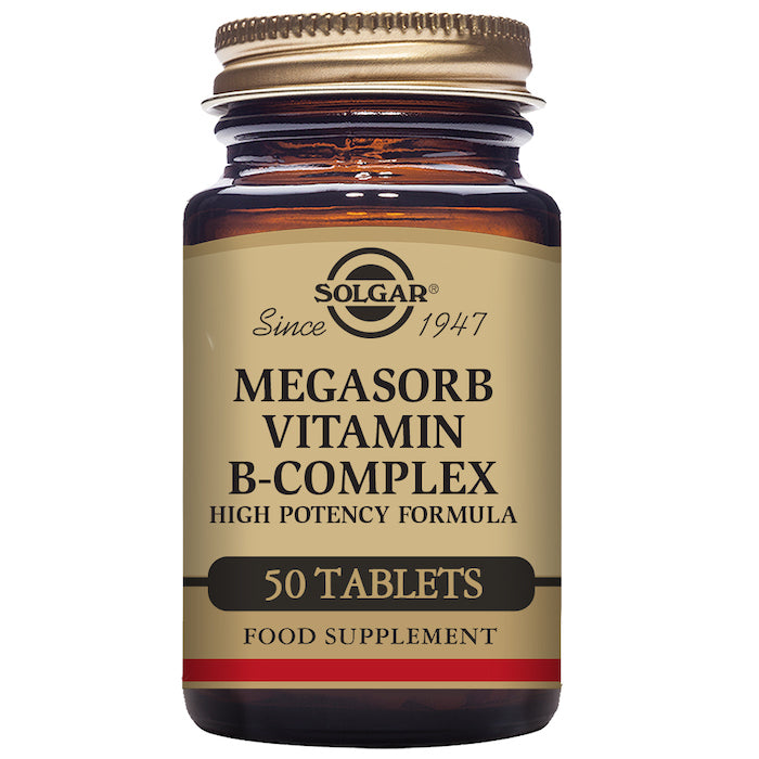 Solgar Megasorb Vitamin B-Complex 50 Tablets Jag Couture London - New York