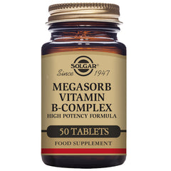 Solgar Megasorb Vitamin B-Complex 50 Tablets Jag Couture London - New York