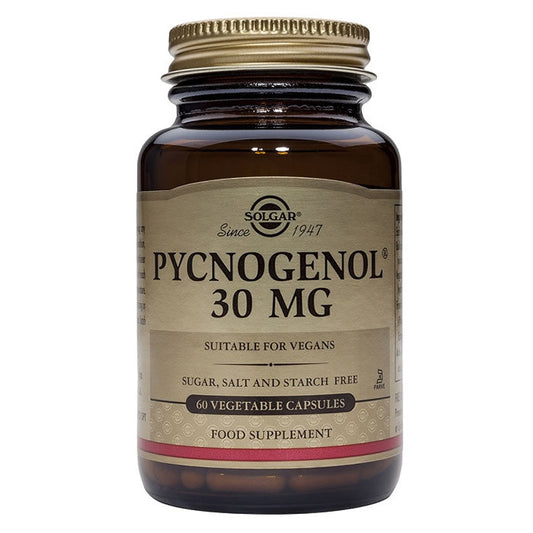 Solgar Pycnogenol 30mg 60 Capsules Jag Couture London - New York