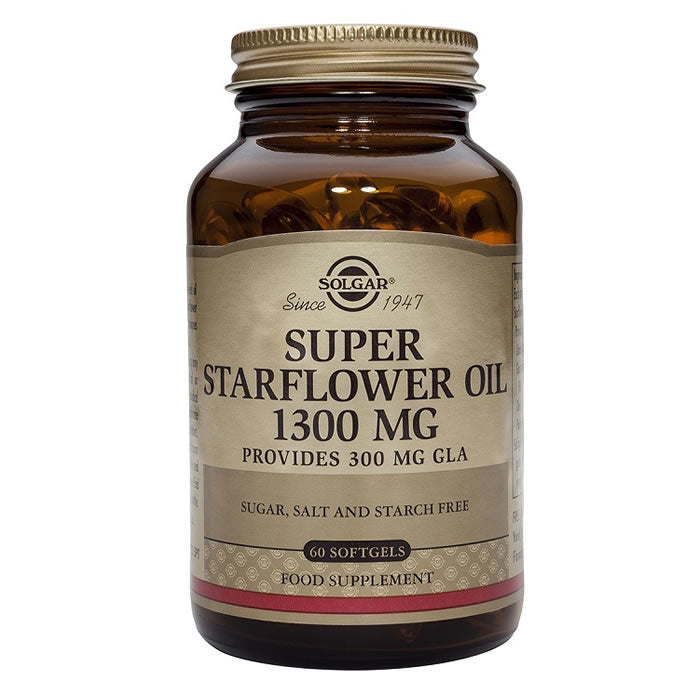 Solgar Super Starflower Oil 1300mg 60 Softgels Jag Couture London - New York