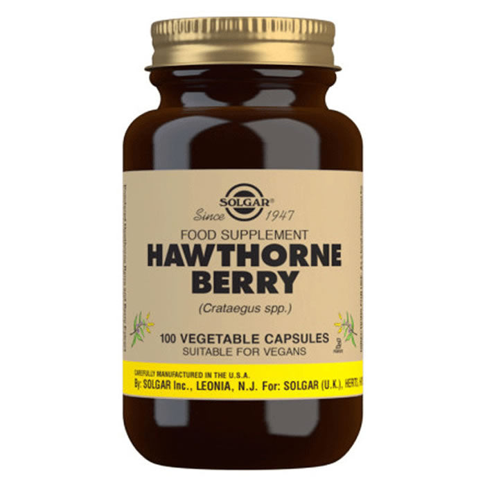 Solgar Hawthorn 100 Capsules Jag Couture London - New York