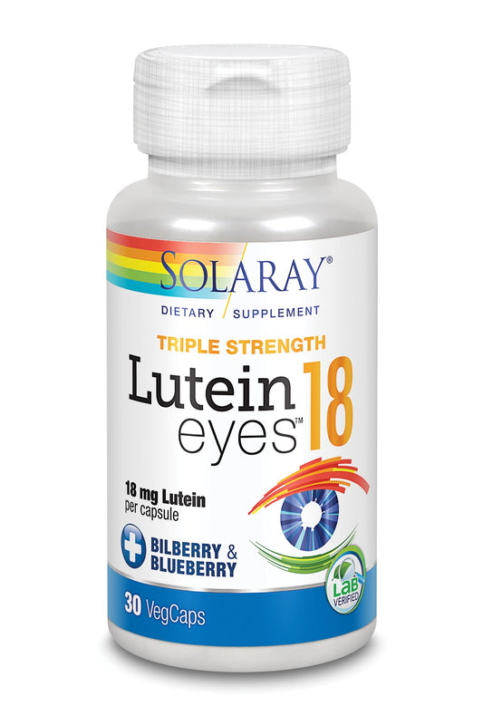 Solaray Lutein Eyes 18 Mg 30 Vcaps Jag Couture London - New York