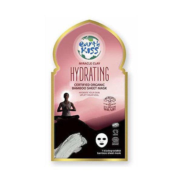 Earth Kiss Hydrating Certified Organic Bamboo Sheet Mask 24ml Jag Couture London - New York