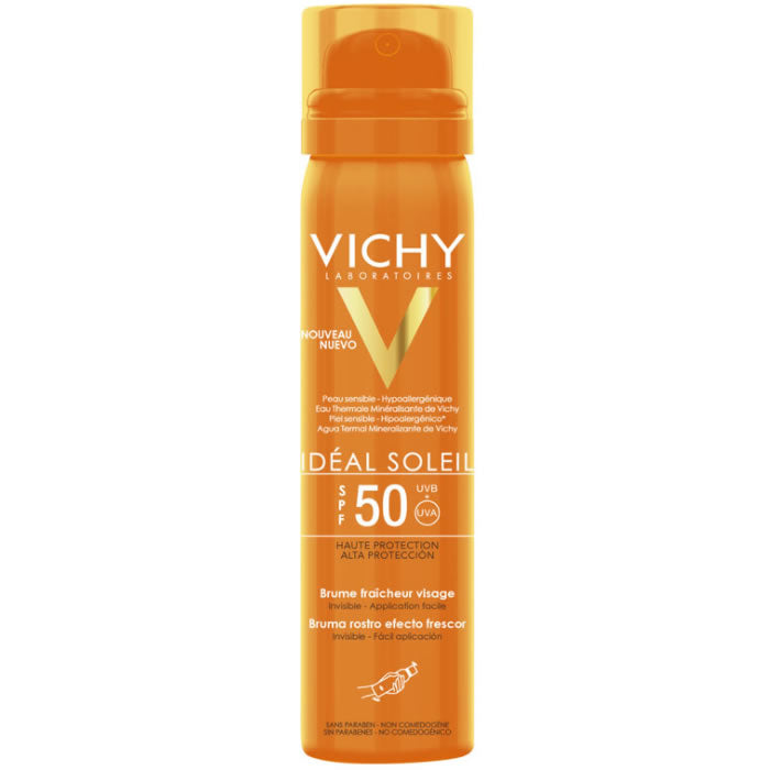 Vichy Idéal Soleil Freshness Face Mist Spf50 75ml Jag Couture London - New York
