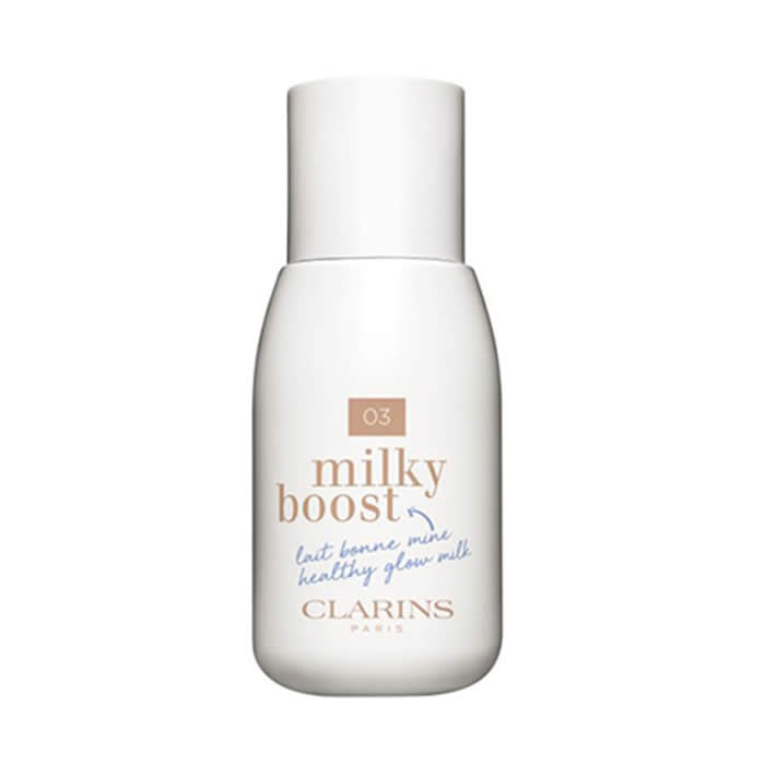 Clarins Milky Boost 03 Milky Cashew 50ml Jag Couture London - New York