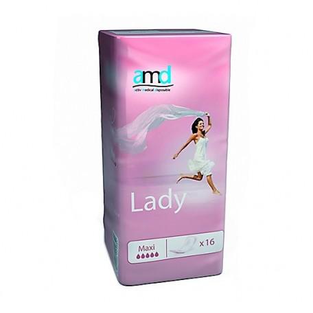 Amd Protector Absorbente Femenino Maxi 16 Unidades Active Medical Jag Couture London - New York