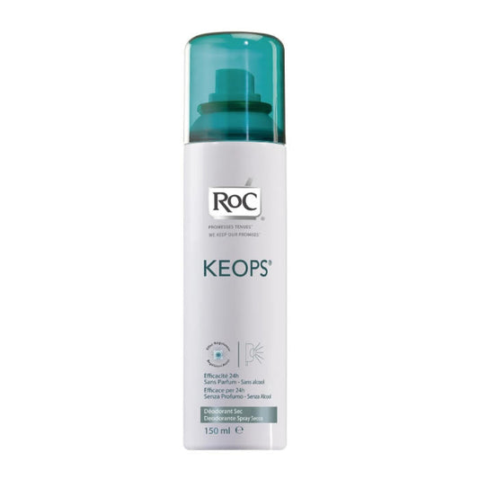 Roc Keops Dry Spray Deodorant Normal Skin 150ml Jag Couture London - New York