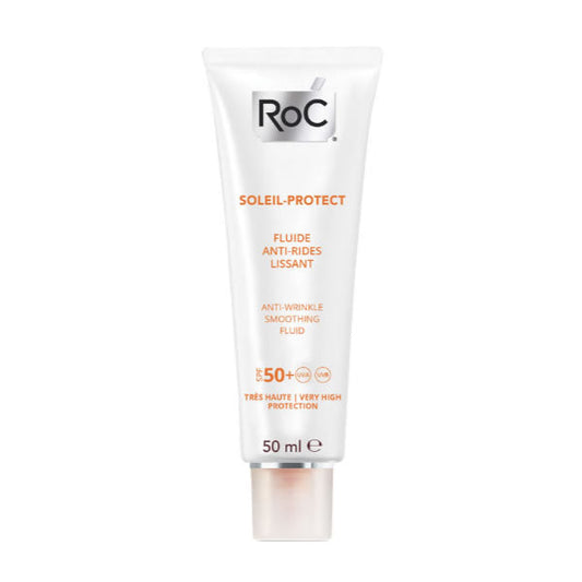 Roc Soleil Protect Anti Wrinkle Smoothing Fluid Spf50 50ml Jag Couture London - New York