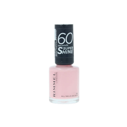 Rimmel 60 Seconds Super Shine 722 All Nails On Deck Jag Couture London - New York