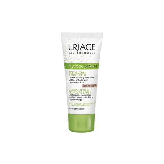 Uriage Hyséac 3-Regul Global Tinted Skin Care Spf30 Universal Tone 40ml Jag Couture London - New York