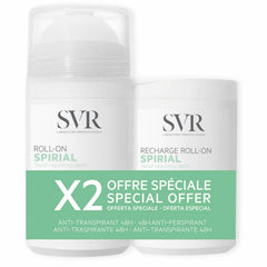 Svr Spirial 48H Anti-Perspirant Roll-On 50ml + Roll-On Refill 50ml Jag Couture London - New York