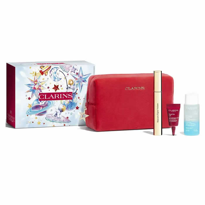 Clarins Mascara Supra Volume Set 4 Pieces Jag Couture London - New York