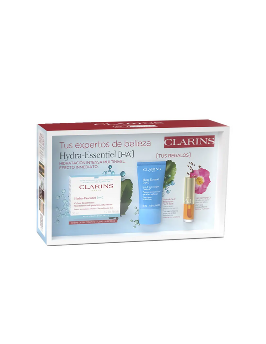 Clarins Hydra-Essentiel Silky Cream 50ml Set 3 Pieces Jag Couture London - New York