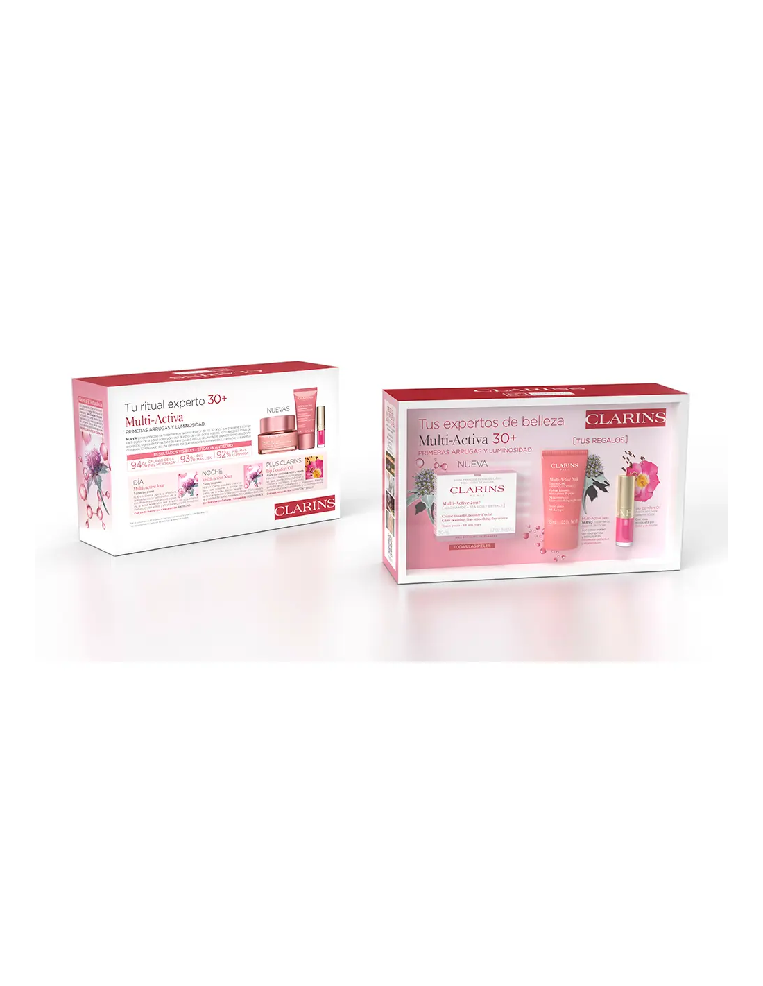 Clarins Multi-Active Day Cream All Skin Types 50ml Set 3 Pieces Jag Couture London - New York