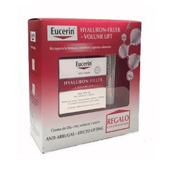 Eucerin Pack Hyaluron-Filler Volume-Lift Day Cream Normal y Combination Skin 50ml Eye Contour 15ml Jag Couture London - New York