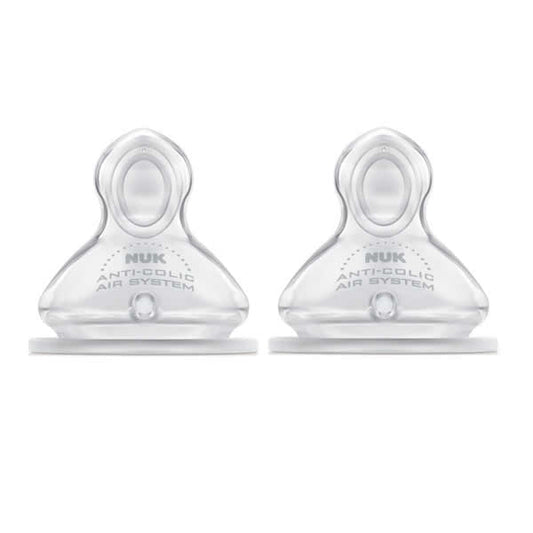 Nuk First Choice Size 2 Silicone Teat 2 Units Jag Couture London - New York