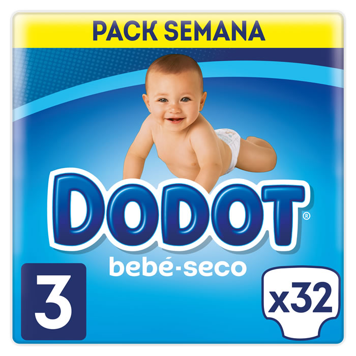 Dodot Baby-Dry Diapers Size 3, 32 Diapers Jag Couture London - New York