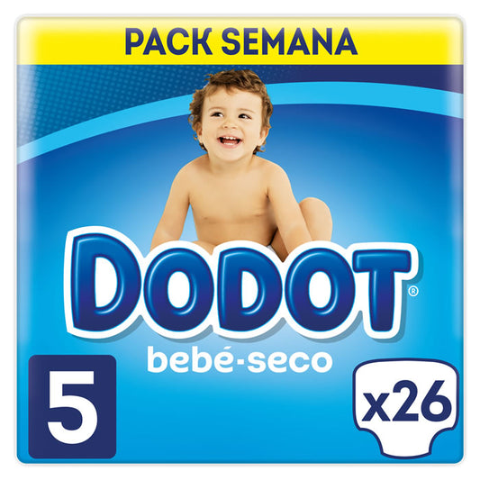 Dodot Baby-Dry Diapers Size 5, 26 Diapers Jag Couture London - New York