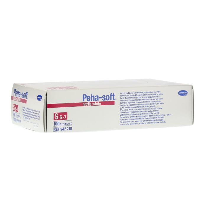 Hartmann Peha-Solf Nitrile White Powderfree Small Size Jag Couture London - New York