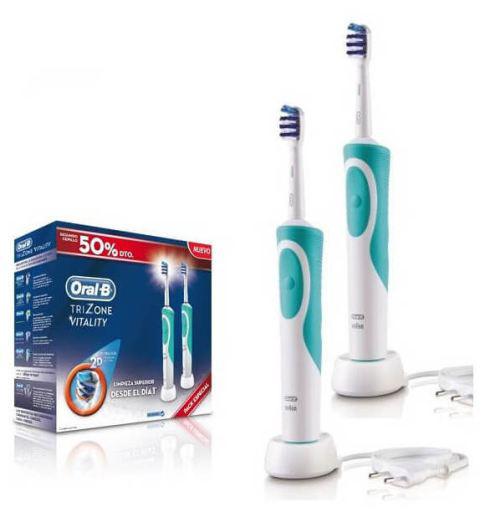 Oral-B Oral B Electric Toothbrush Vitaly Trizone 2 Units Jag Couture London - New York