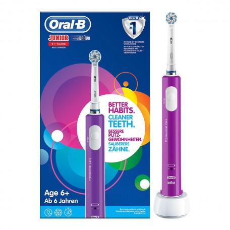 Oral-B Junior Electric Toothbrush Purple Oral B Jag Couture London - New York