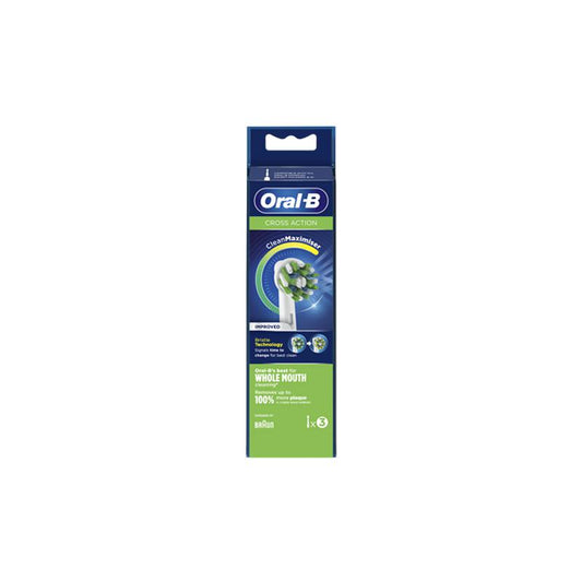 Oral-B Cross Action Toothbrush Refill 3 Pcs. Jag Couture London - New York