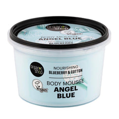 Natura Siberica Nourishing Blueberry y Cotton Mousse Corporal Angel Blue 250ml Jag Couture London - New York