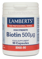 Lamberts Biotina 500-Ug 90 Caps Jag Couture London - New York