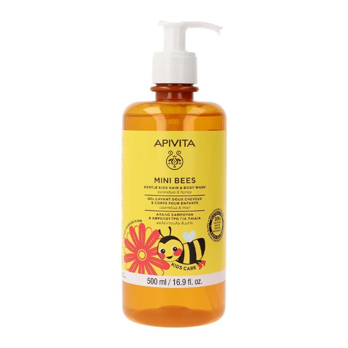 Apivita Mini Bees Infant Gel Calendula&Honey 500ml Jag Couture London - New York