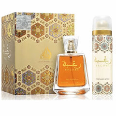 LATTAFA RAGHBA EAU DE PARFUM SPRAY 100ML + RAGHBA PERFUMED SPRAY 50ML Jag Couture London - New York