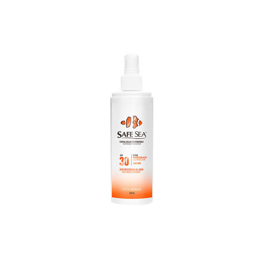 Safe Sea Sunscreen Ecofriendly Body Spf30 Spray 200ml Jag Couture London - New York