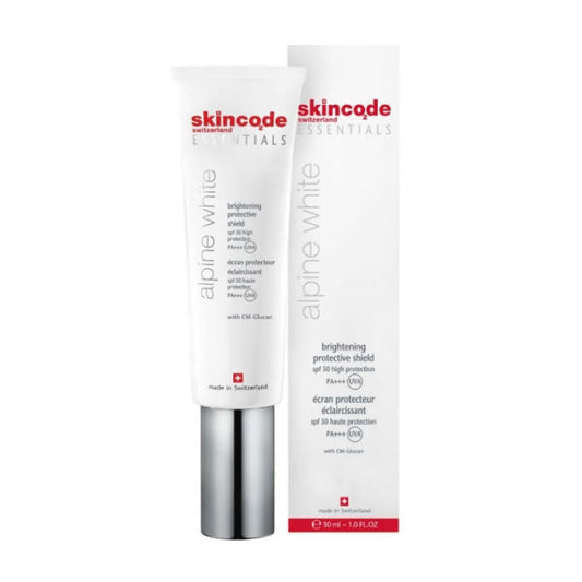 Skincode Essentials Alpine White Brightening Protective Shield Spf50 30ml Jag Couture London - New York