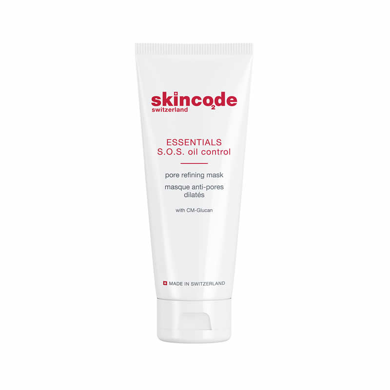 Skincode Essentials S.O.S. Oil Control Pore Refining Mask 75ml Jag Couture London - New York