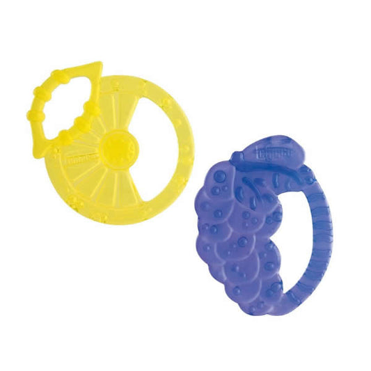 Chicco Silicone Teething Ring Solf Relax 2M+ 2 Units Jag Couture London - New York