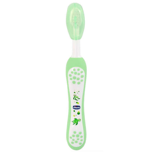 Chicco Toothbrush Green 6m+ Jag Couture London - New York