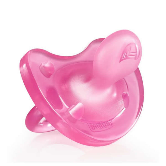 Chicco Physio Soft Pacifier Silicone Rose 6m+ 1 Units Jag Couture London - New York
