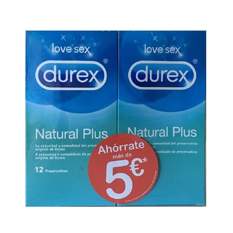 Duplo Durex Natural Plus 2 Uds Jag Couture London - New York