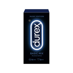 Durex Music Edition Basic Mix 10 Pcs Jag Couture London - New York