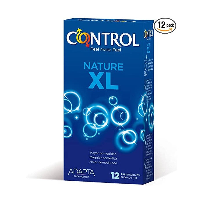 Control Nature XL Condom 12 Pack Jag Couture London - New York