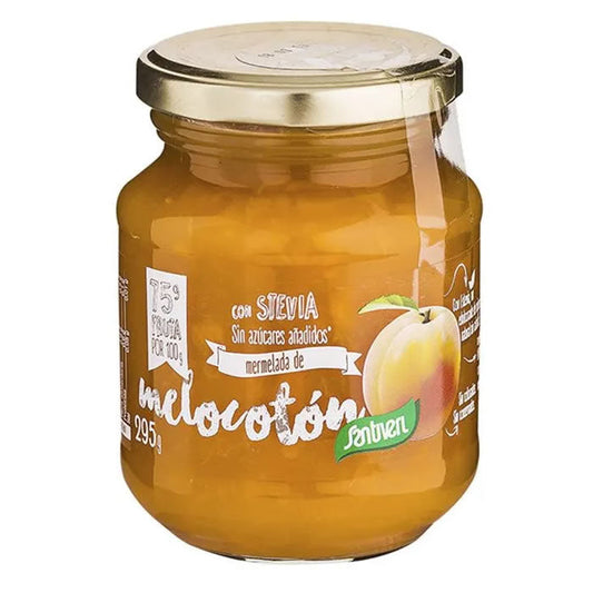 Santiveri Peach Jam With Stevia 295g Jag Couture London - New York