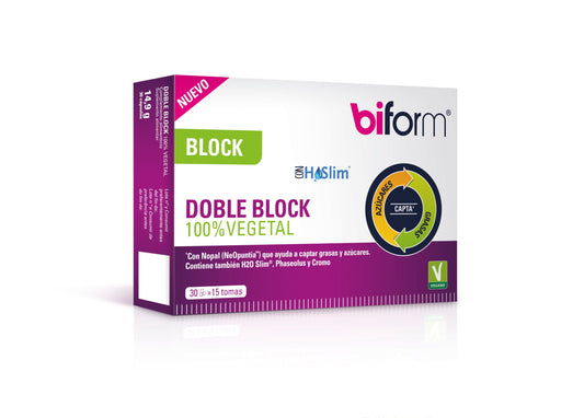 Biform Doble Block 100 Vegetal 30 Vcaps