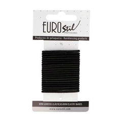 Eurostil Caja Carton Gomas Negras Mini Pack 1un