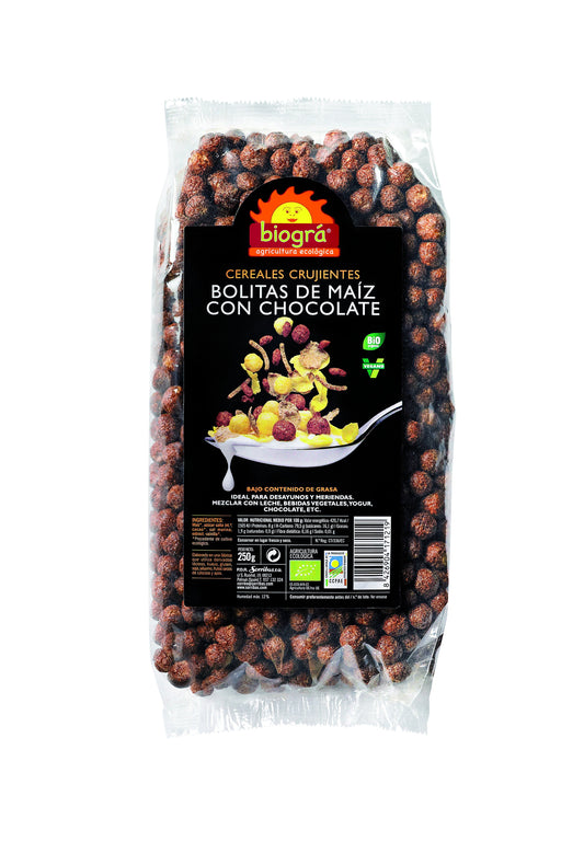 Biográ Bolitas De Maiz Con Chocolate 250g Biogra Bio