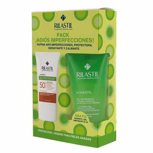 Rilastil Sun System Acnestil Spf 50+ Set 2 Pieces Jag Couture London - New York